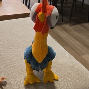 Colorful Plush Rooster Toy